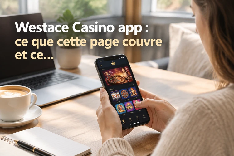 Westace Casino app : ce que cette page couvre et ce qu’elle laisse aux rubriques voisines